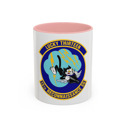 13th Reconnaissance Squadron (U.S. Air Force) Accent Coffee Mug