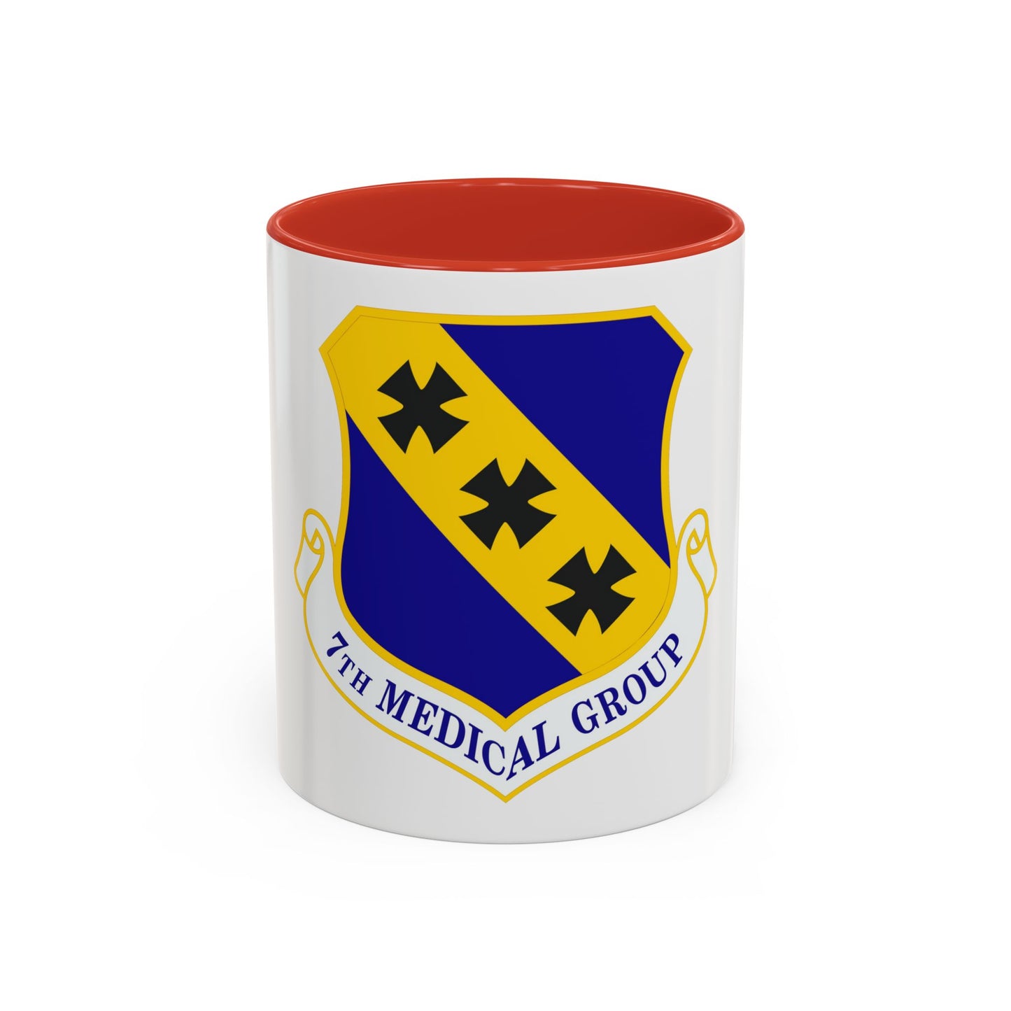 7th Medical Group (U.S. Air Force) Accent Coffee Mug