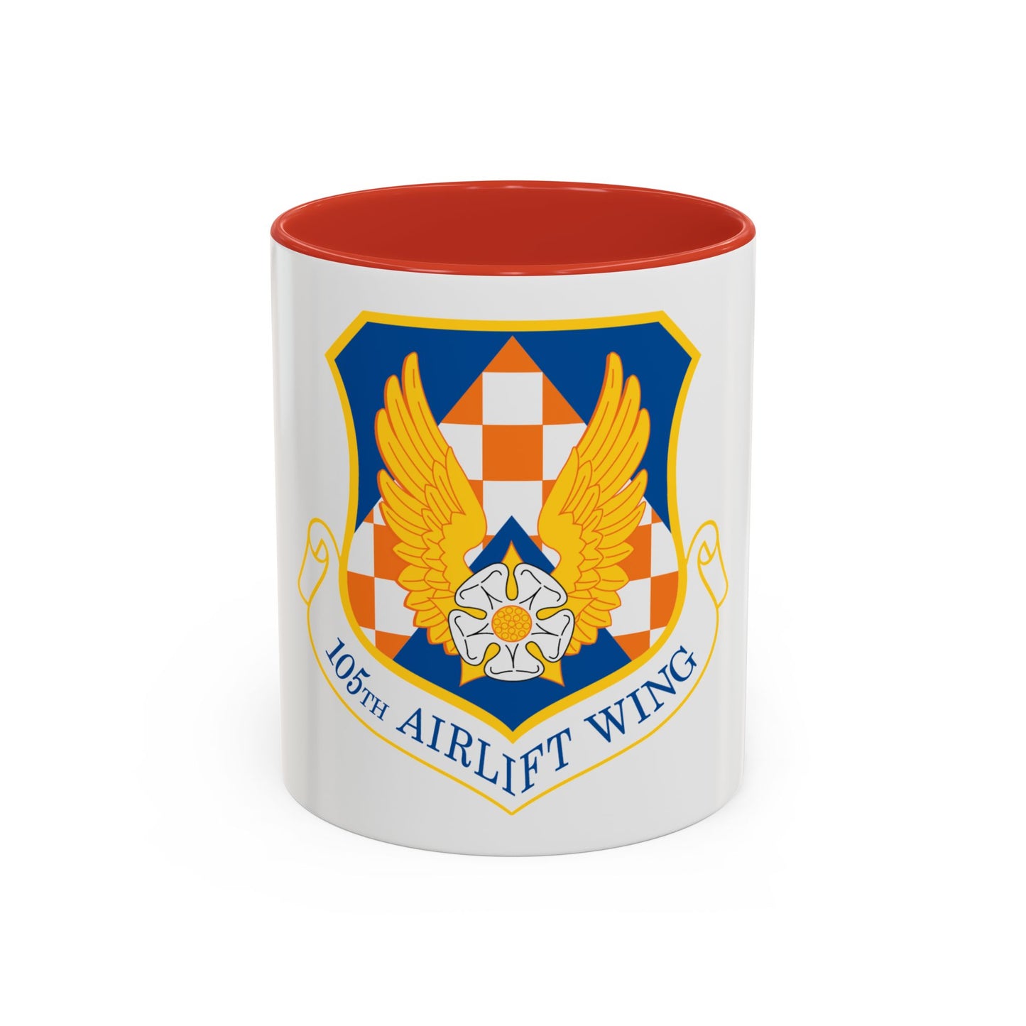 105th Airlift Wing (U.S. Air Force) Accent Coffee Mug