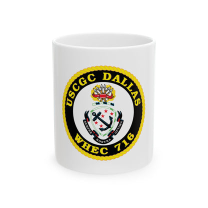 USCGC Dallas WHEC 716 (U.S. Coast Guard) White Coffee Mug