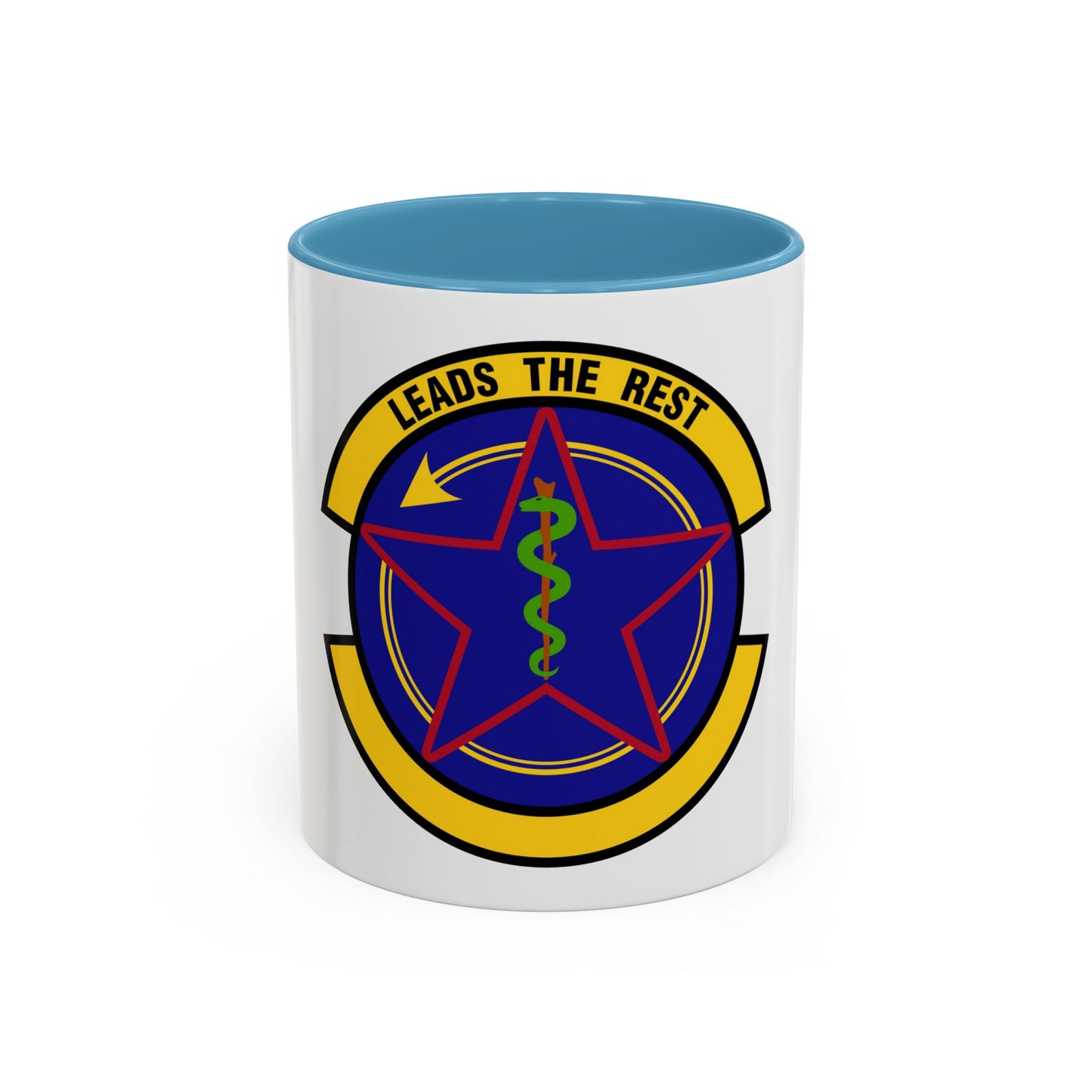 375 Operational Medical Readiness Squadron AMC (U.S. Air Force) Accent Coffee Mug