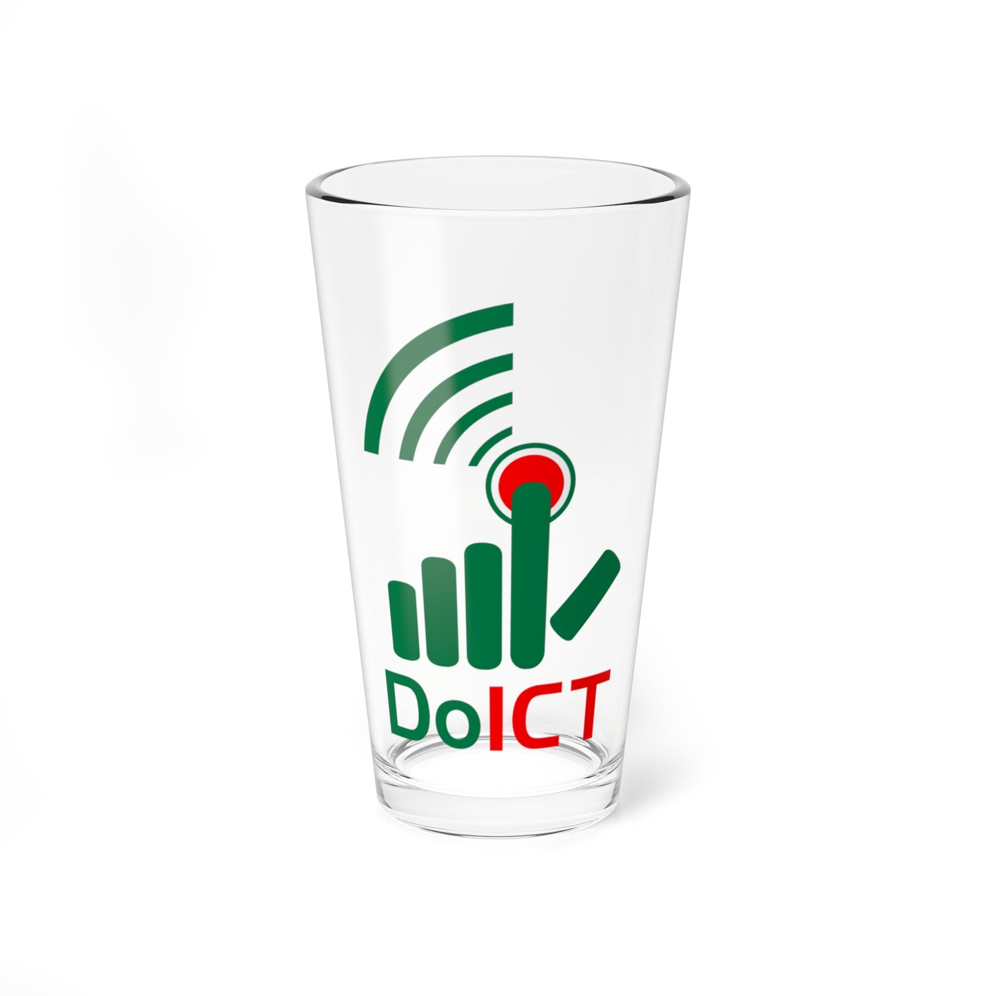 Department of Information and Communication Technology DoICT (Bangladesh) (Coat of Arms) Pint Glass 16oz