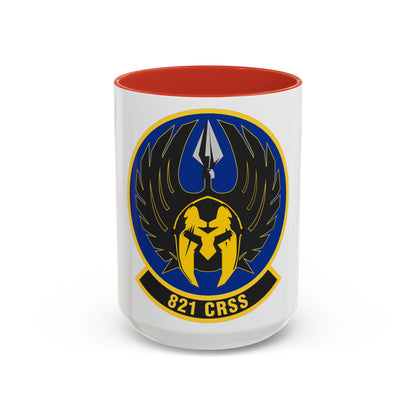 821 Contingency Response Support Sq AMC (U.S. Air Force) Accent Coffee Mug