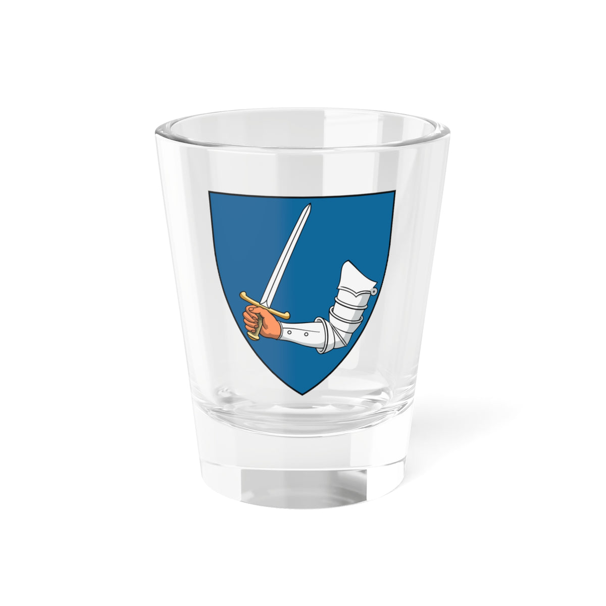 Coa Hungary Family Balogh - Marosvásárhely (Hungary) (Coat of Arms) Shot Glass 1.5oz