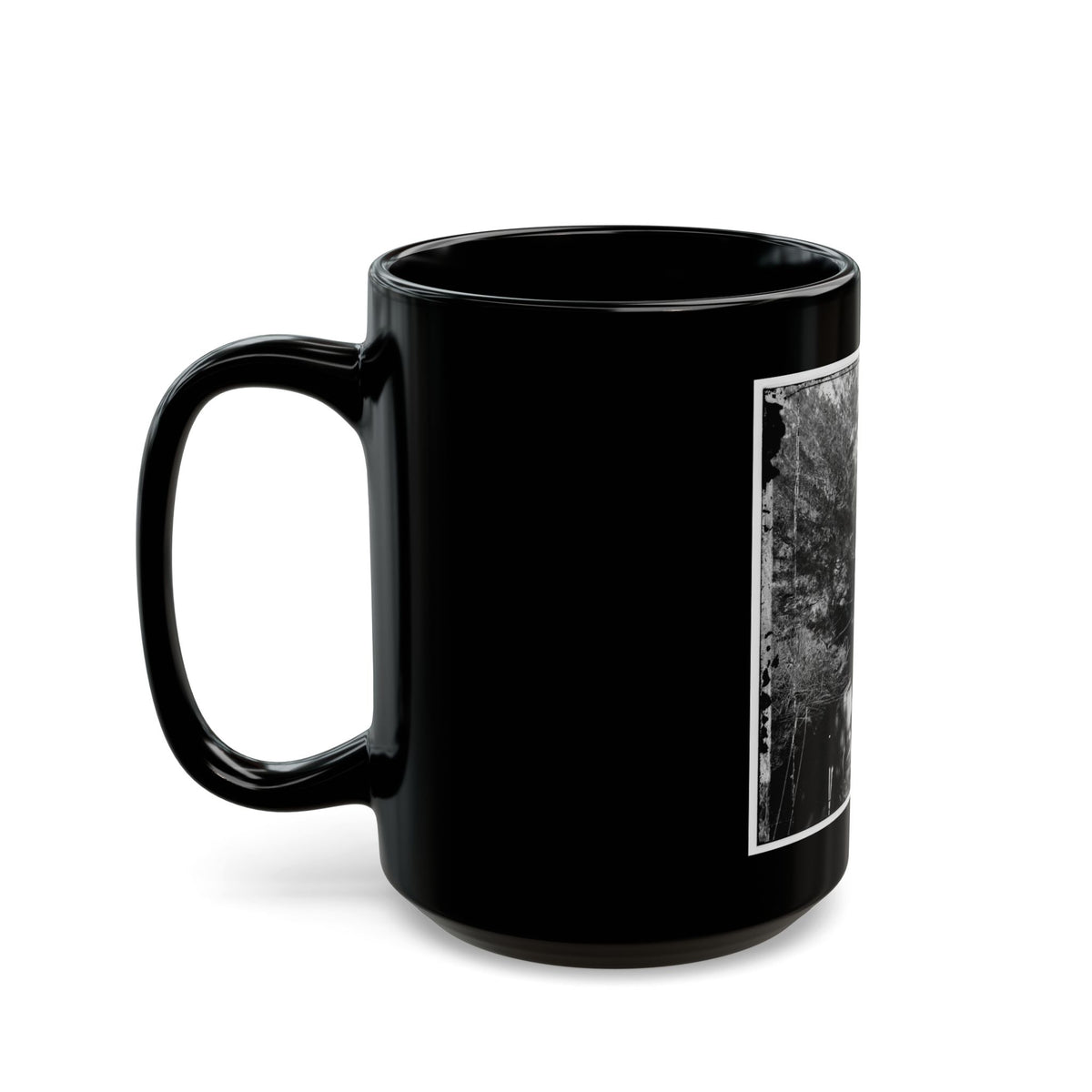 Bridge (U.S. Civil War) Black Coffee Mug
