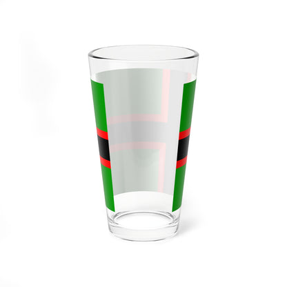 Flag of Karel (Russia) Pint Glass 16oz
