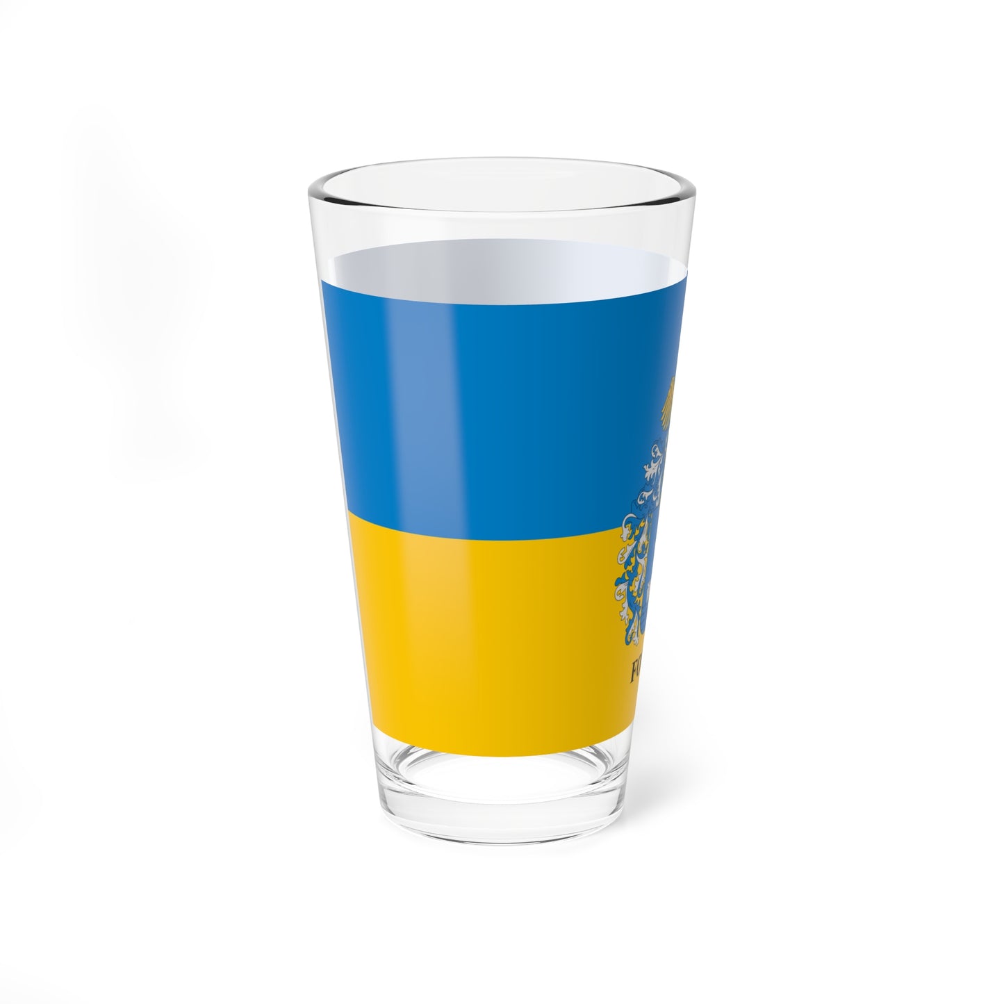 Flag of Fonyod (Hungary) Pint Glass 16oz