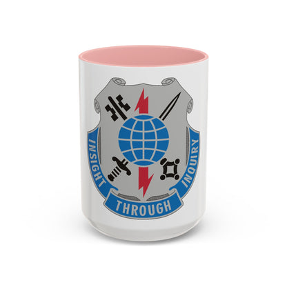 223 Military Intelligence Battalion (U.S. Army) Accent Coffee Mug