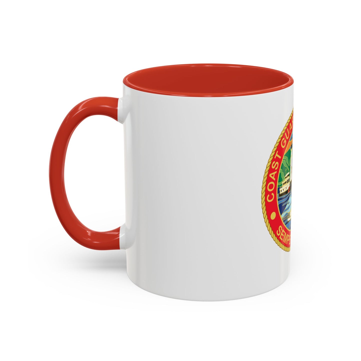 USCG Sector Miami (U.S. Coast Guard) Accent Coffee Mug