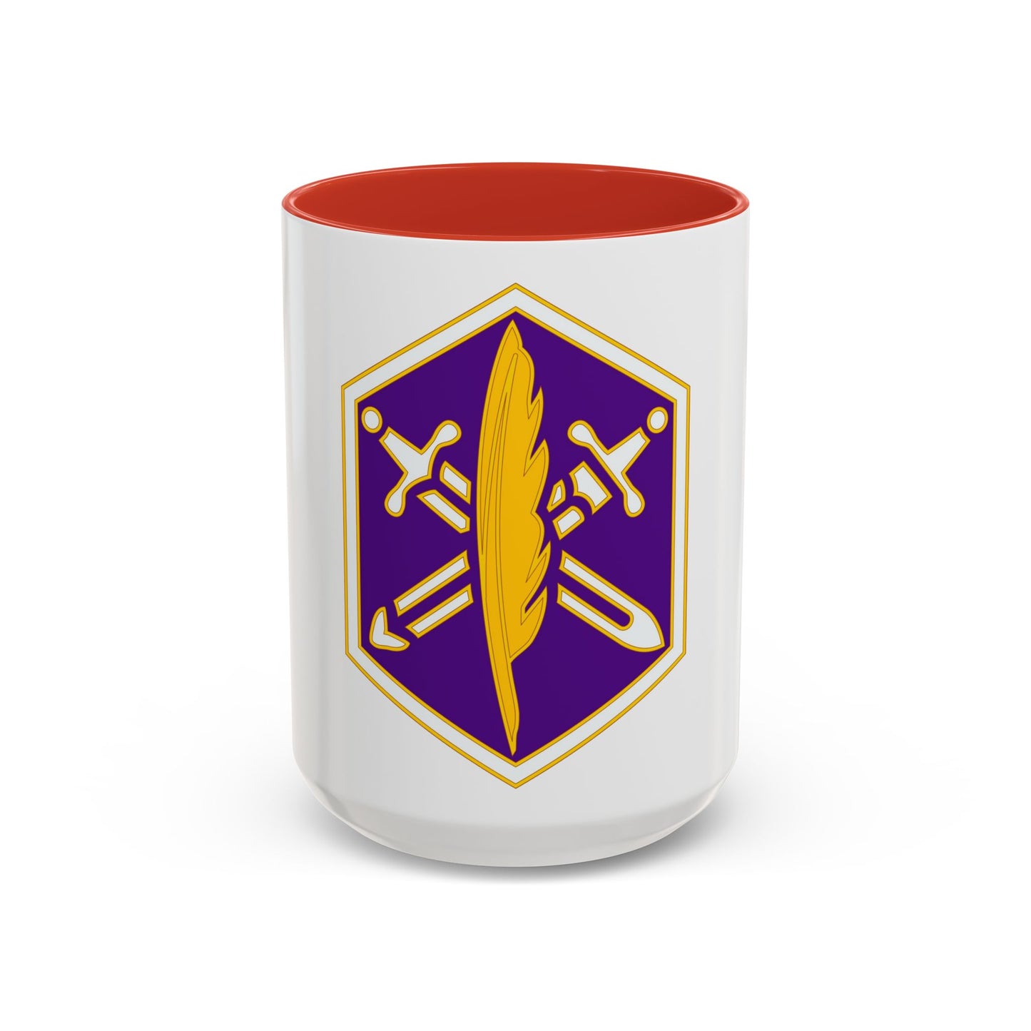 85 Civil Affairs Brigade 2 (U.S. Army) Accent Coffee Mug