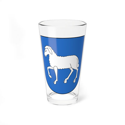 Schöfflisdorf-blazon (Switzerland) (Coat of Arms) Pint Glass 16oz