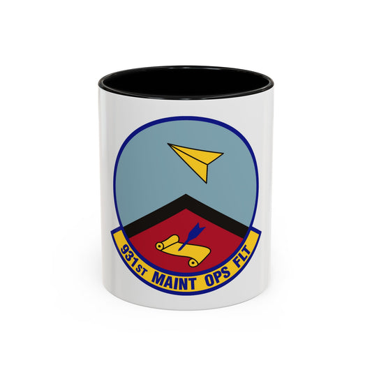 931st Maintenance Operations Flight (U.S. Air Force) Accent Coffee Mug