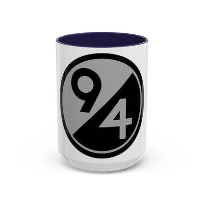 94th Regional Readiness Command SSI (U.S. Army) Accent Coffee Mug