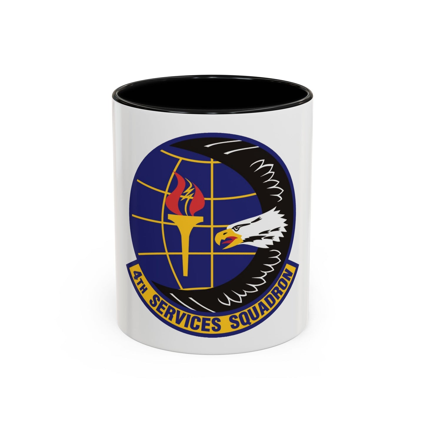 4th Services Squadron (U.S. Air Force) Accent Coffee Mug