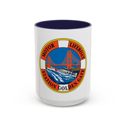 USCG Motor Lifeboat Station Golden Gate (U.S. Coast Guard) Accent Coffee Mug