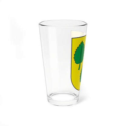 Kriegstetten-blazon (Switzerland) (Coat of Arms) Pint Glass 16oz