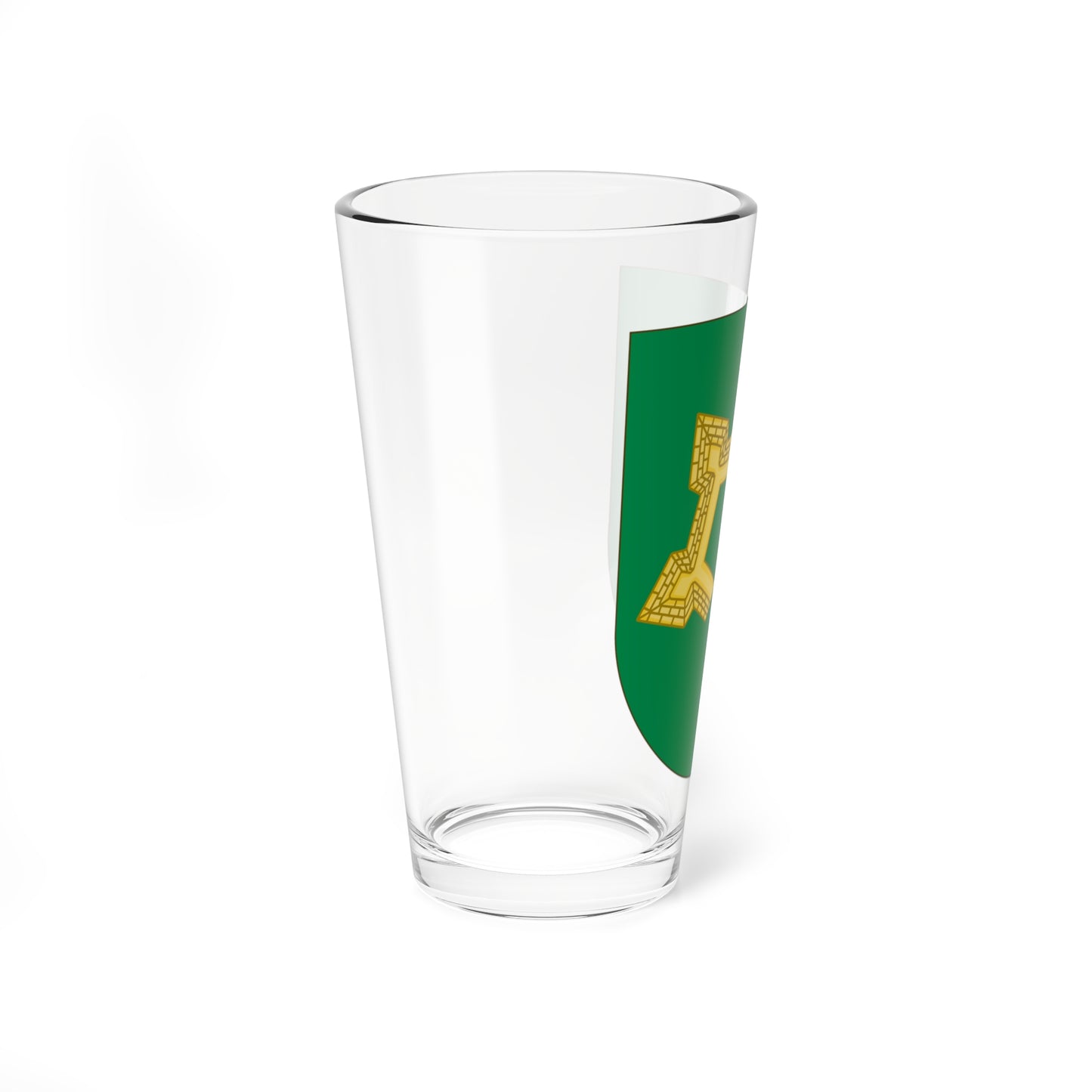 Spanish Army Military Heritage Course and Graduates Emblem (Spain) (Coat of Arms) Pint Glass 16oz