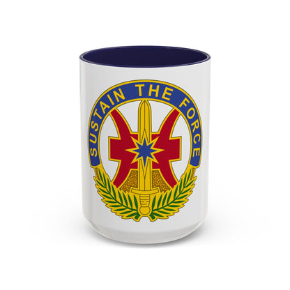 8 Sustainment Command 2 (U.S. Army) Accent Coffee Mug