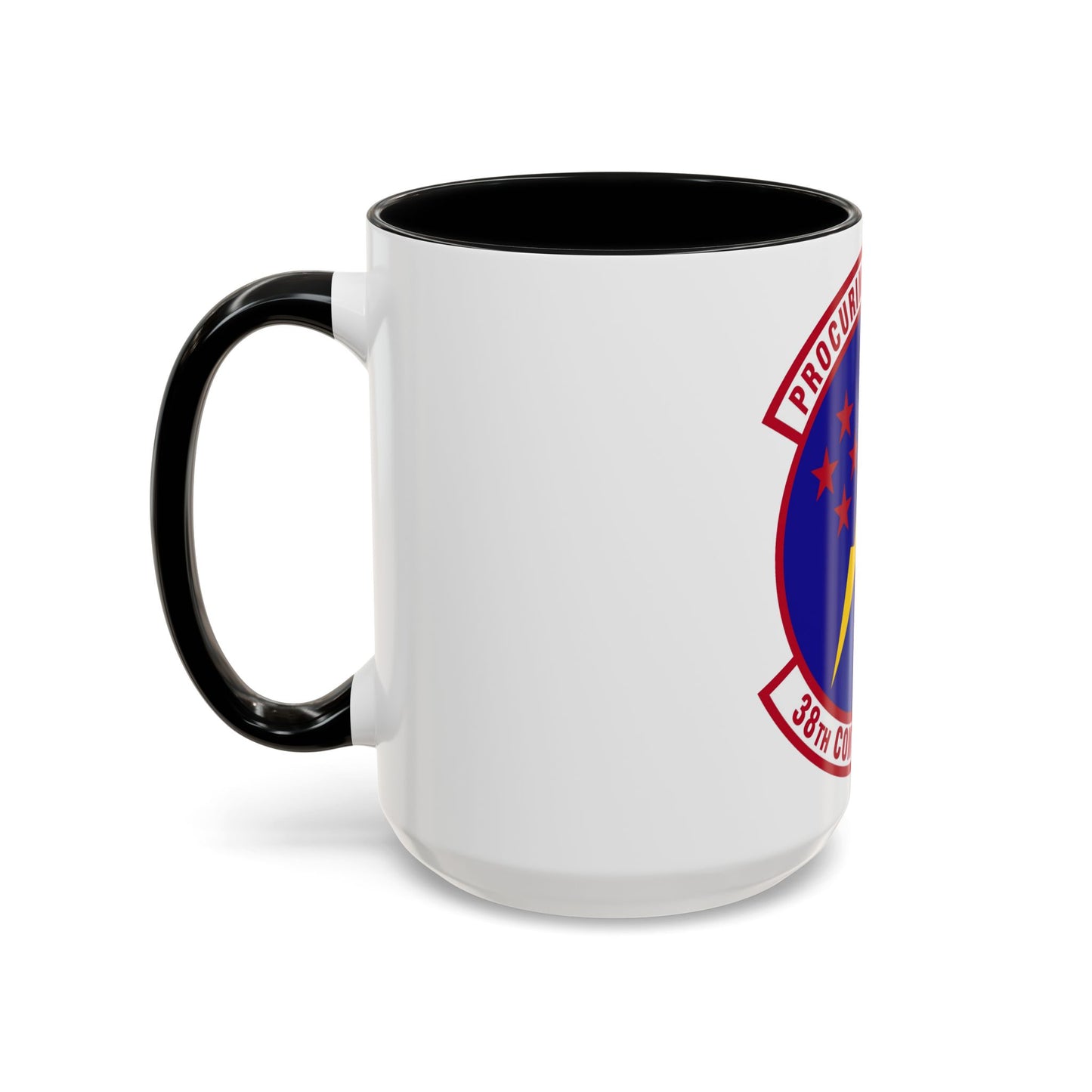 38th Contracting Squadron (U.S. Air Force) Accent Coffee Mug