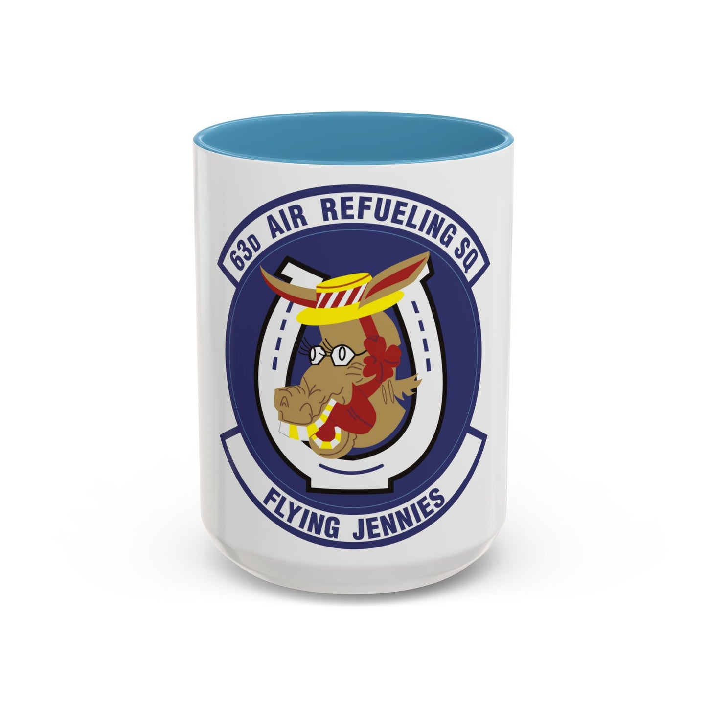 63d Air Refueling Squadron (U.S. Air Force) Accent Coffee Mug