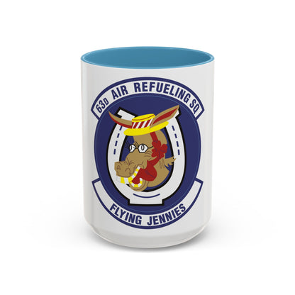 63d Air Refueling Squadron (U.S. Air Force) Accent Coffee Mug