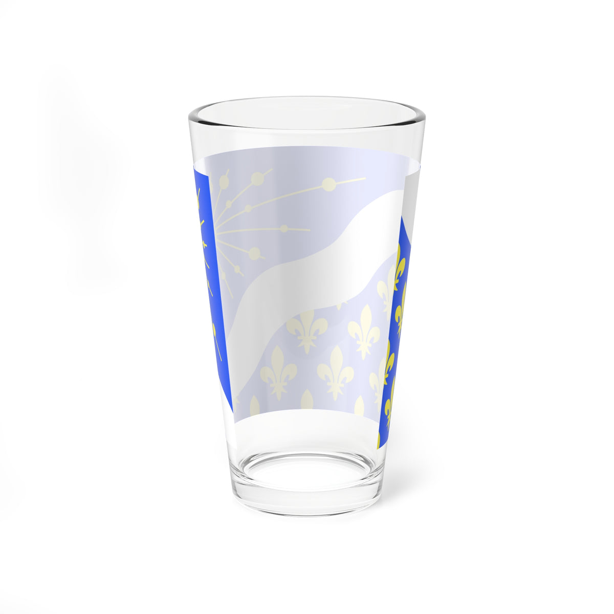 Drapeau fr departement Essonne (France) Pint Glass 16oz