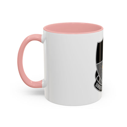 91 Cyber Brigade (U.S. Army) Accent Coffee Mug