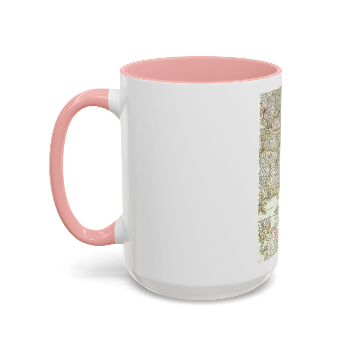 USA - Southeastern (1958) (Map) Accent Coffee Mug