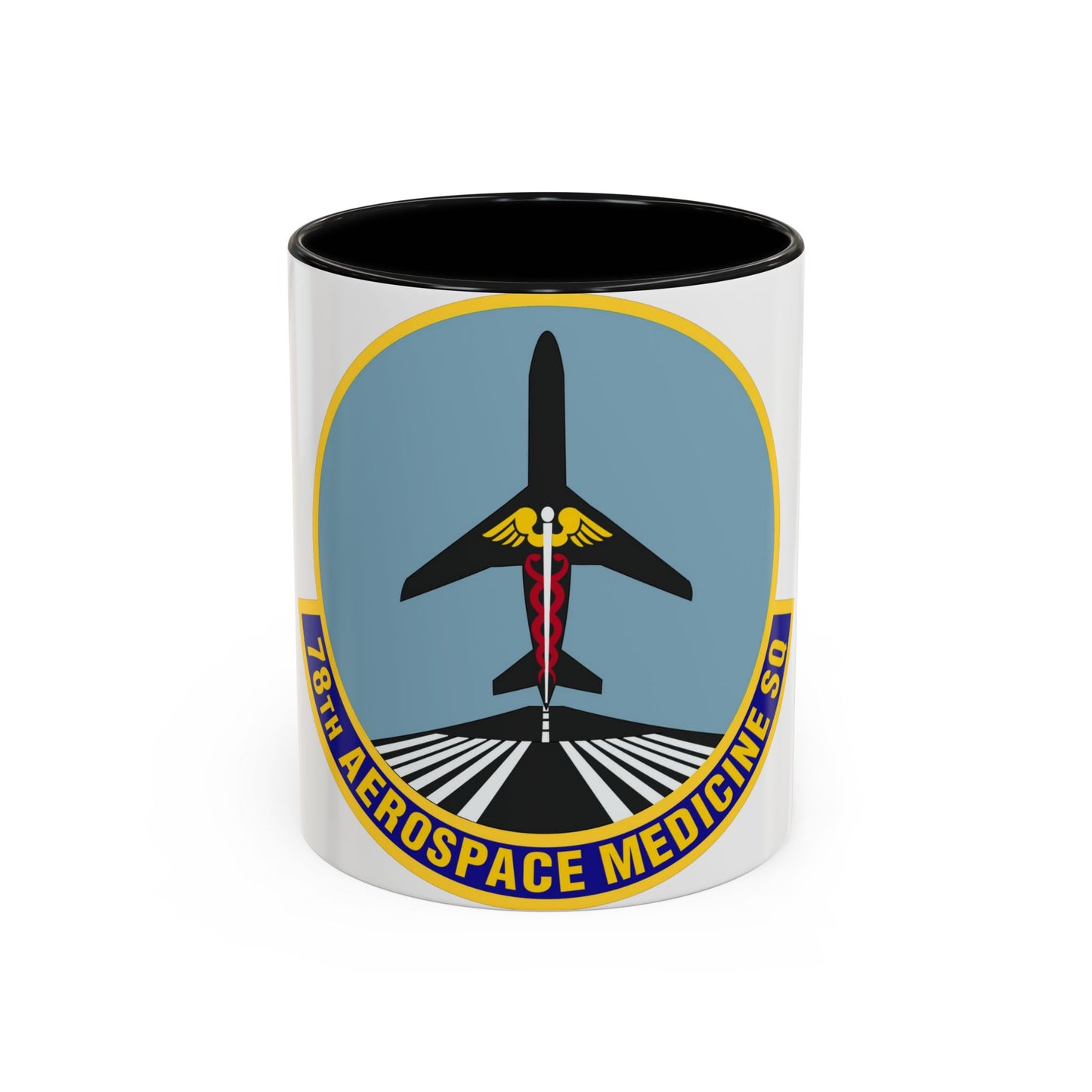 78th Aerospace Medicine Squadron (U.S. Air Force) Accent Coffee Mug