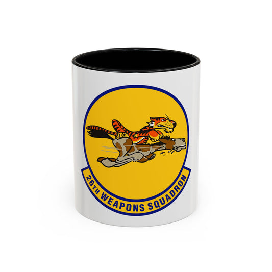 26th Weapons Squadron (U.S. Air Force) Accent Coffee Mug