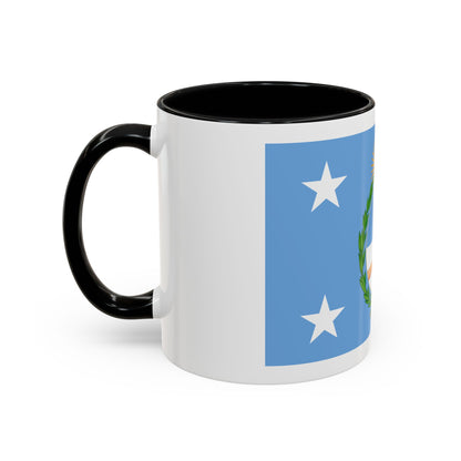 Standard of the President of Argentina Afloat - Accent Coffee Mug