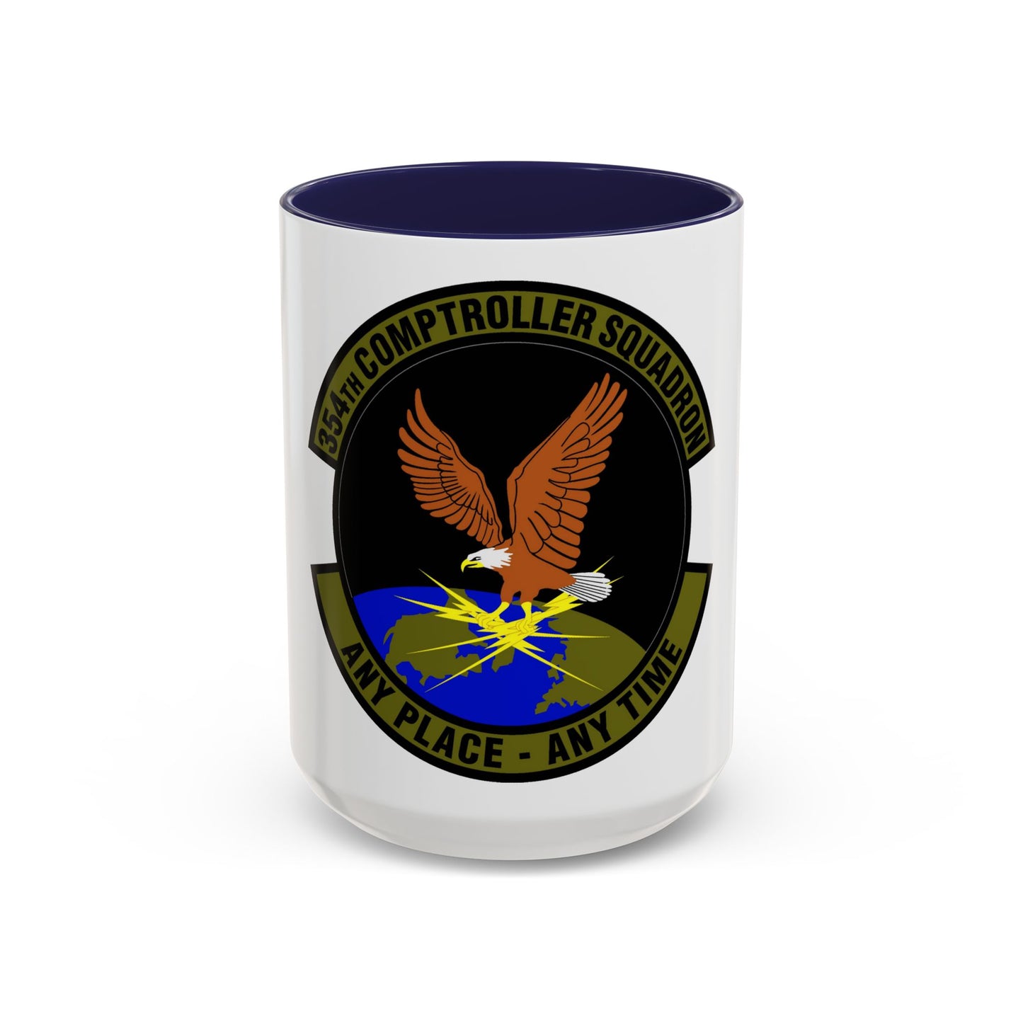 354th Comptroller Squadron (U.S. Air Force) Accent Coffee Mug