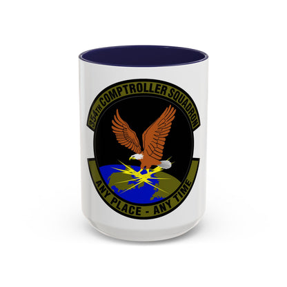 354th Comptroller Squadron (U.S. Air Force) Accent Coffee Mug