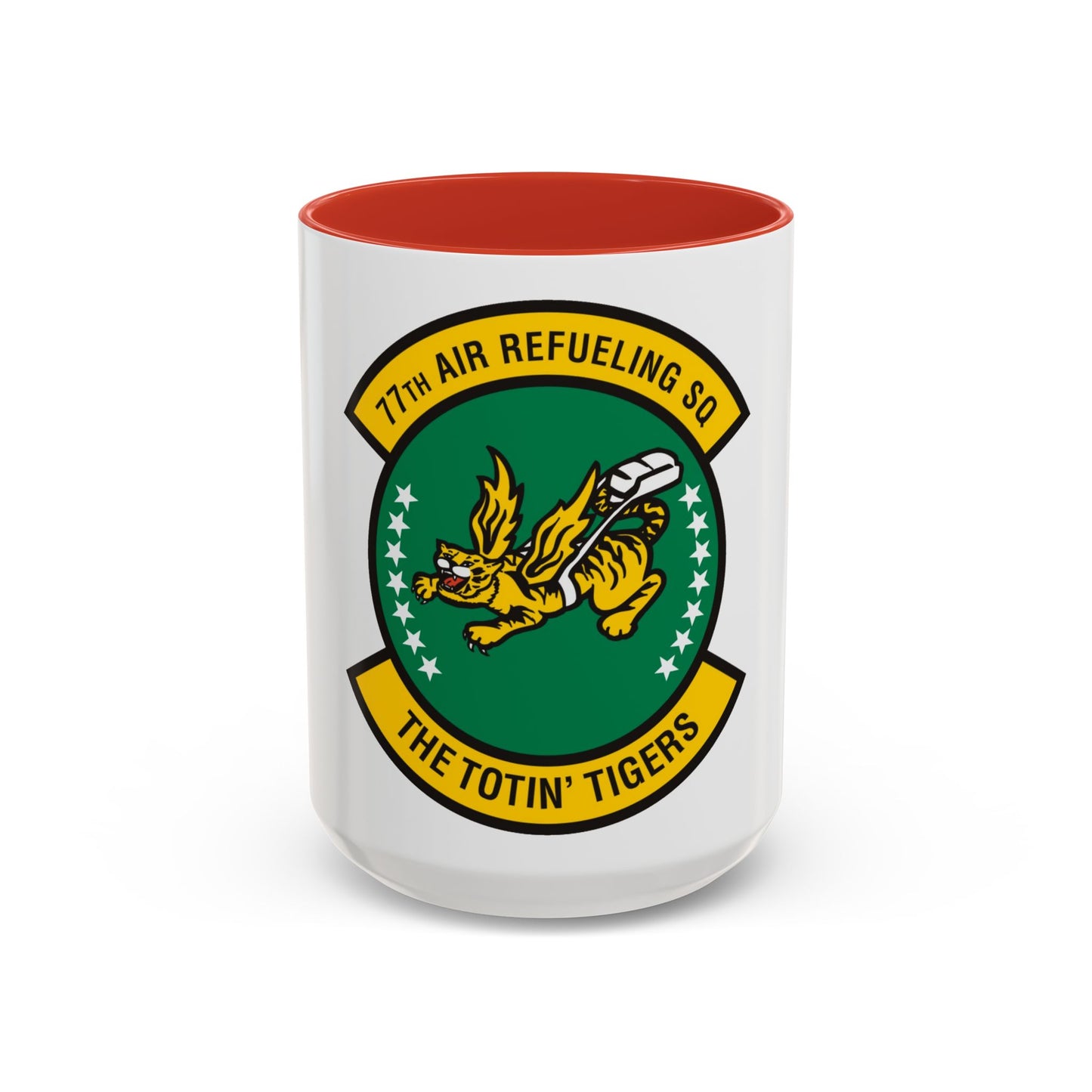 77 Air Refueling Squadron AFRC (U.S. Air Force) Accent Coffee Mug