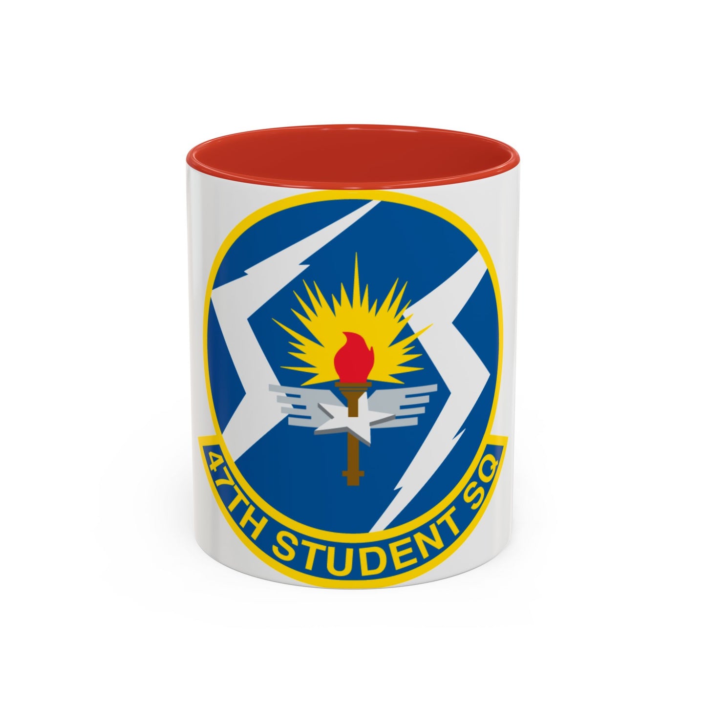 47th Student Sq (U.S. Air Force) Accent Coffee Mug