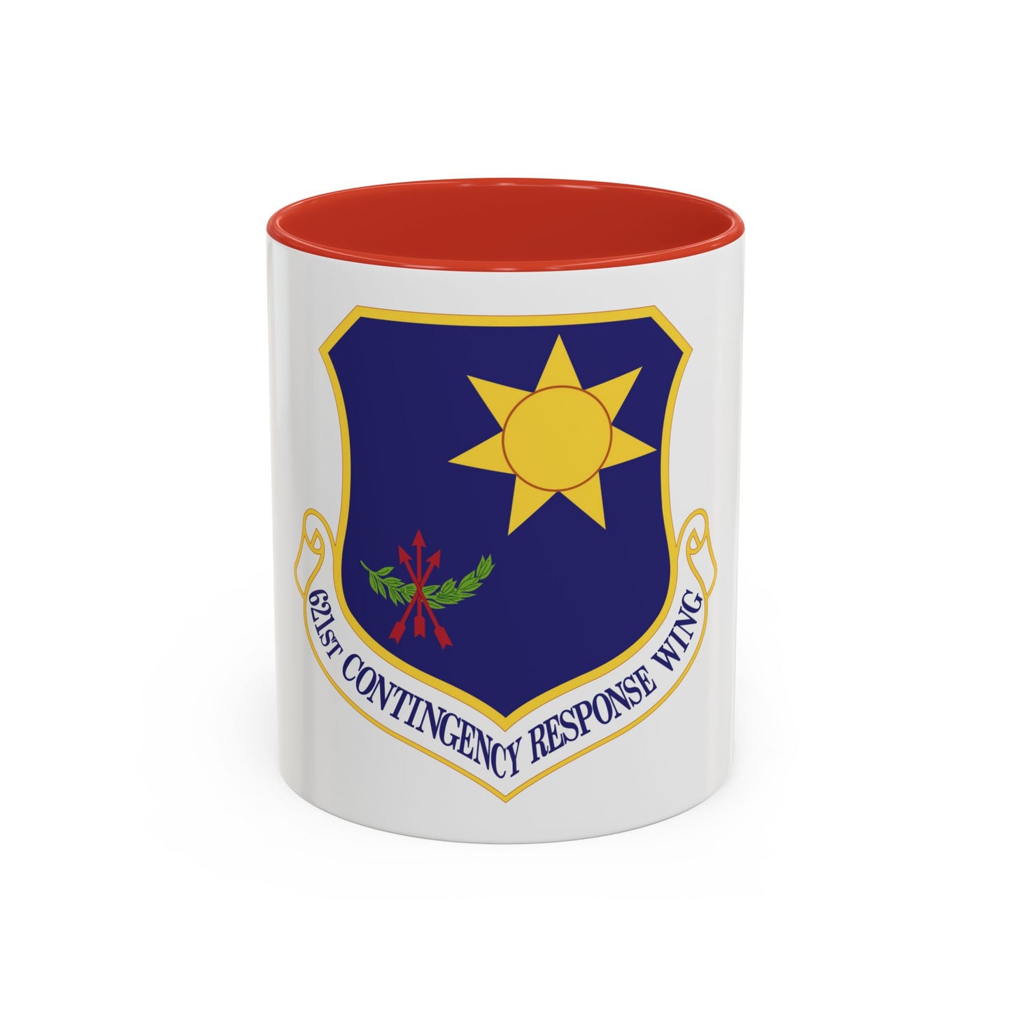 621 Contingency Response Wing AMC (U.S. Air Force) Accent Coffee Mug