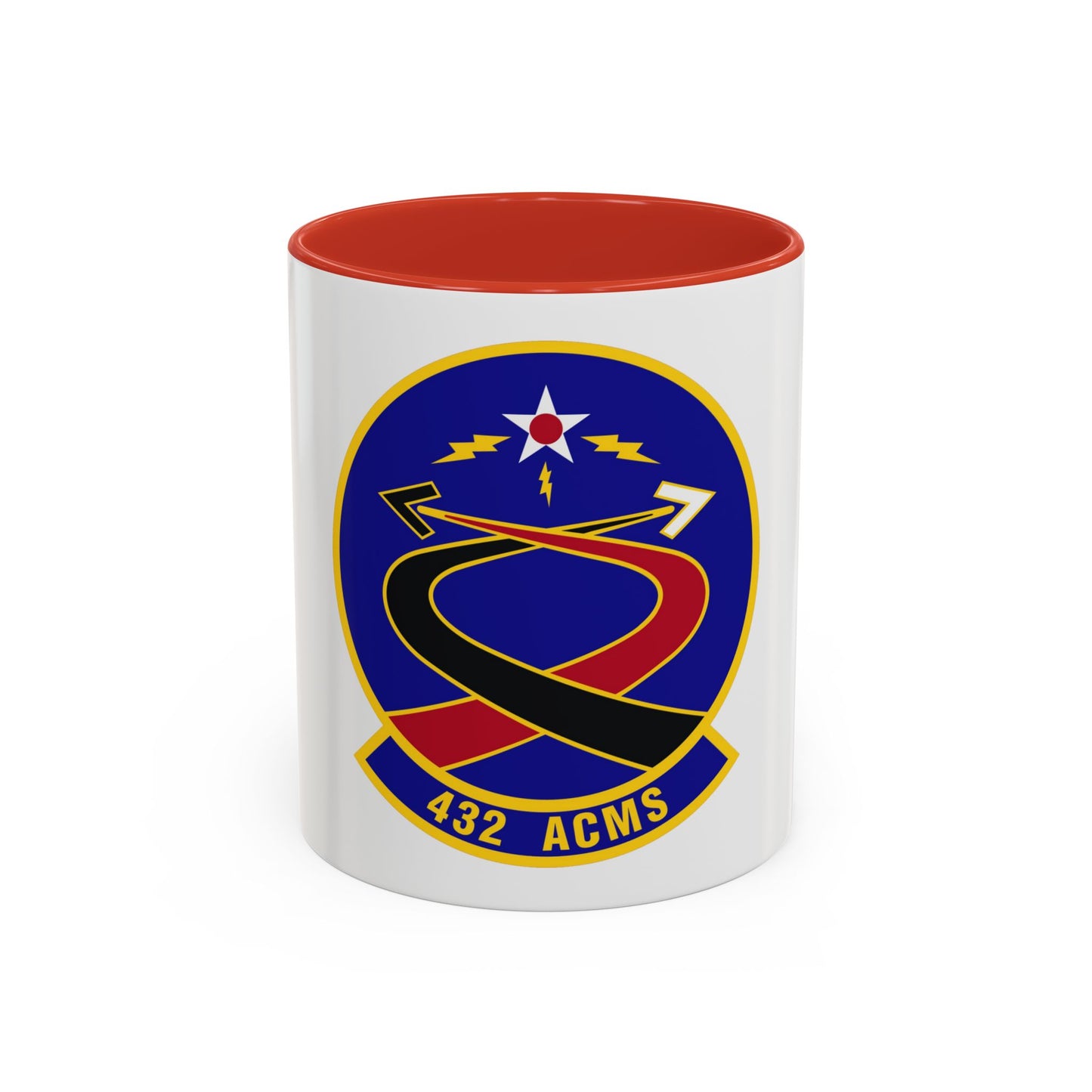 432d Aircraft Communications Maintenance Squadron (U.S. Air Force) Accent Coffee Mug