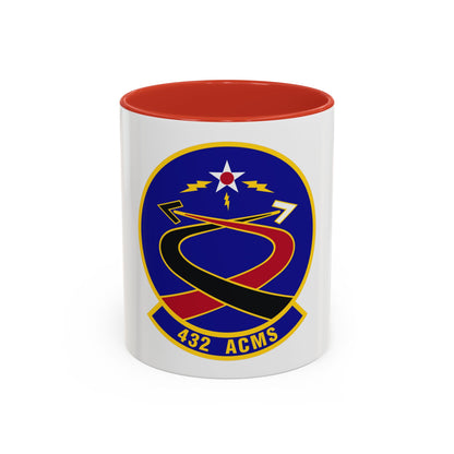432d Aircraft Communications Maintenance Squadron (U.S. Air Force) Accent Coffee Mug