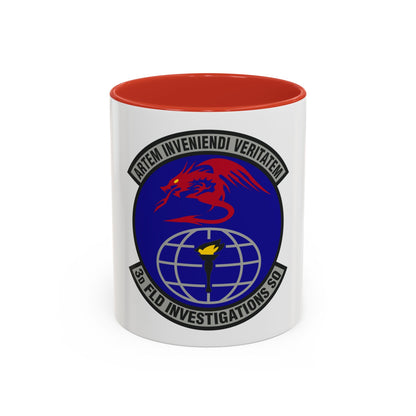 3d Field Investigations Squadron (U.S. Air Force) Accent Coffee Mug