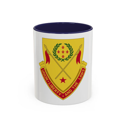 180th Field Artillery Battalion (U.S. Army) Accent Coffee Mug