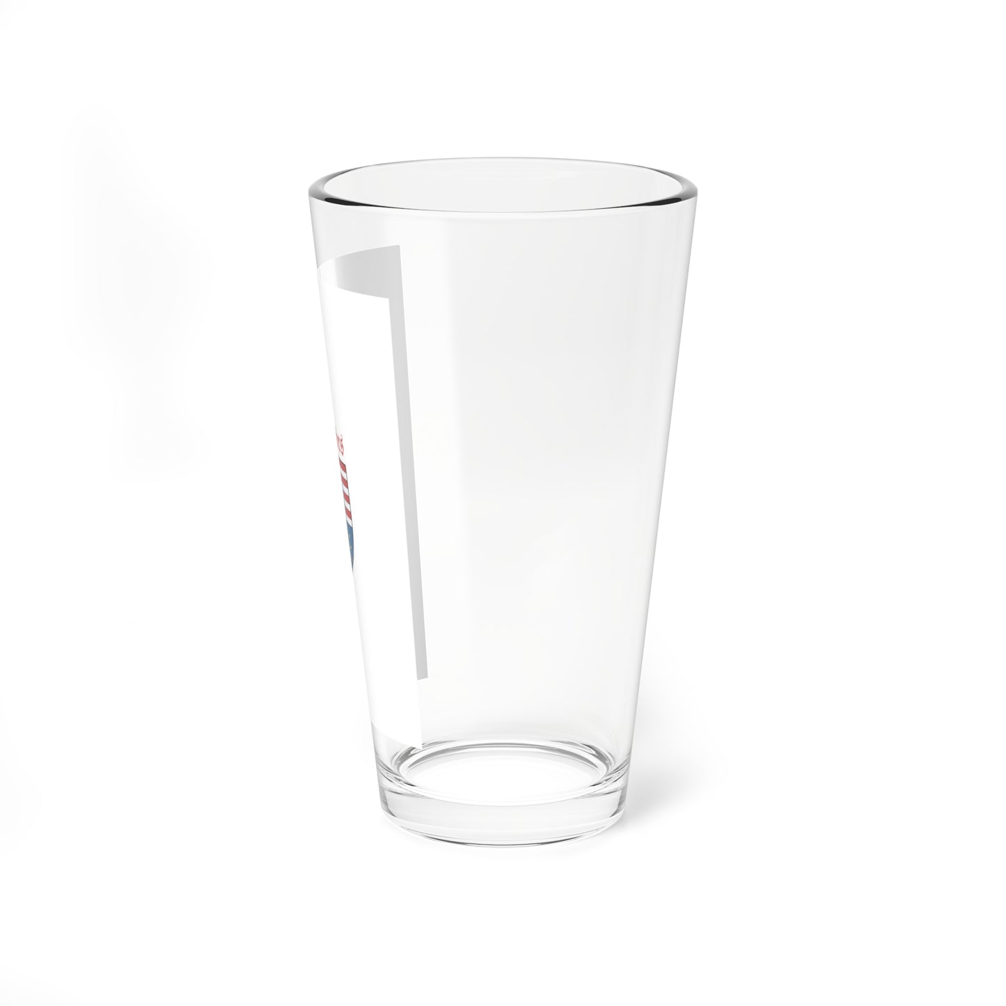 Flag of Budaors vertical (Hungary) Pint Glass 16oz