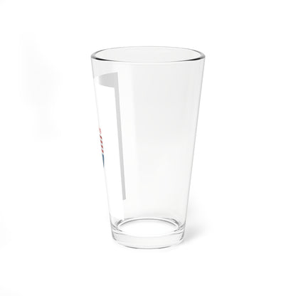Flag of Budaors vertical (Hungary) Pint Glass 16oz