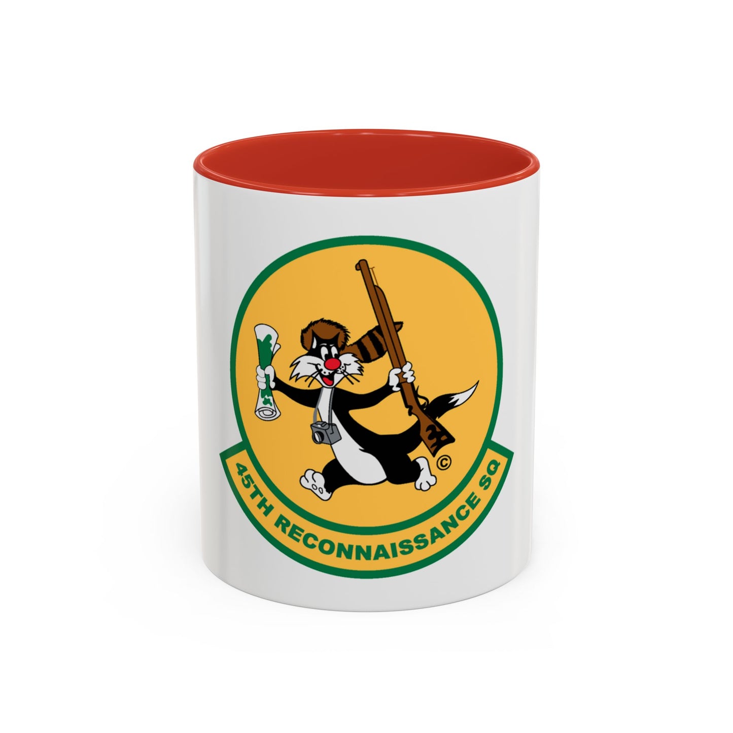 45th Reconnaissance SQ (U.S. Air Force) Accent Coffee Mug