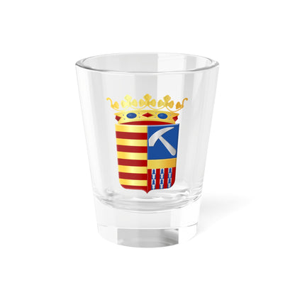 Kortessem wapen2 (Belgium) (Coat of Arms) Shot Glass 1.5oz