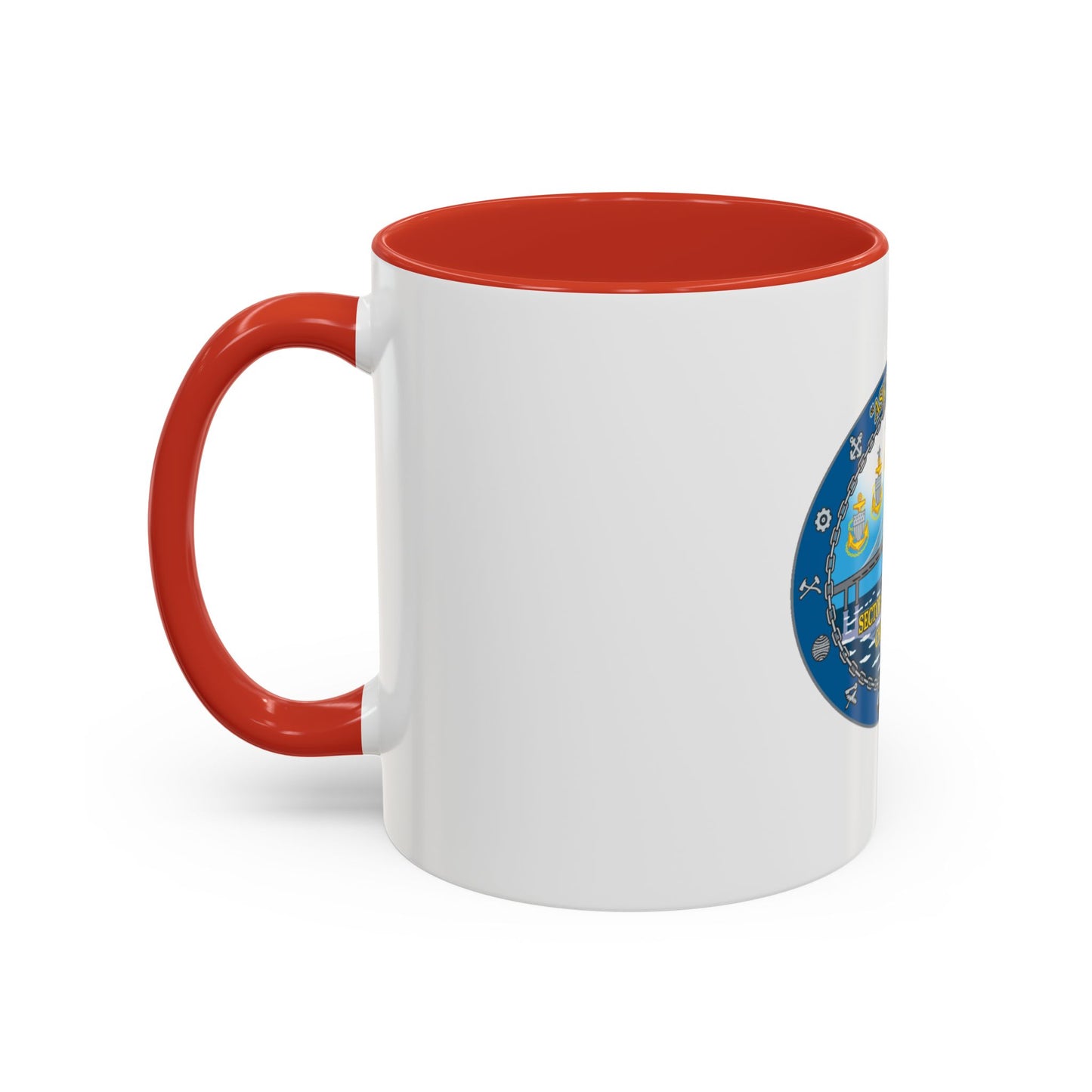 USCGS San Francisco Ask The Chief (U.S. Coast Guard) Accent Coffee Mug