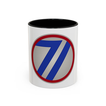 71st Infantry Division (U.S. Army) Accent Coffee Mug