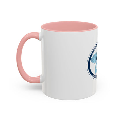 USCG National Matitime Center (U.S. Coast Guard) Accent Coffee Mug
