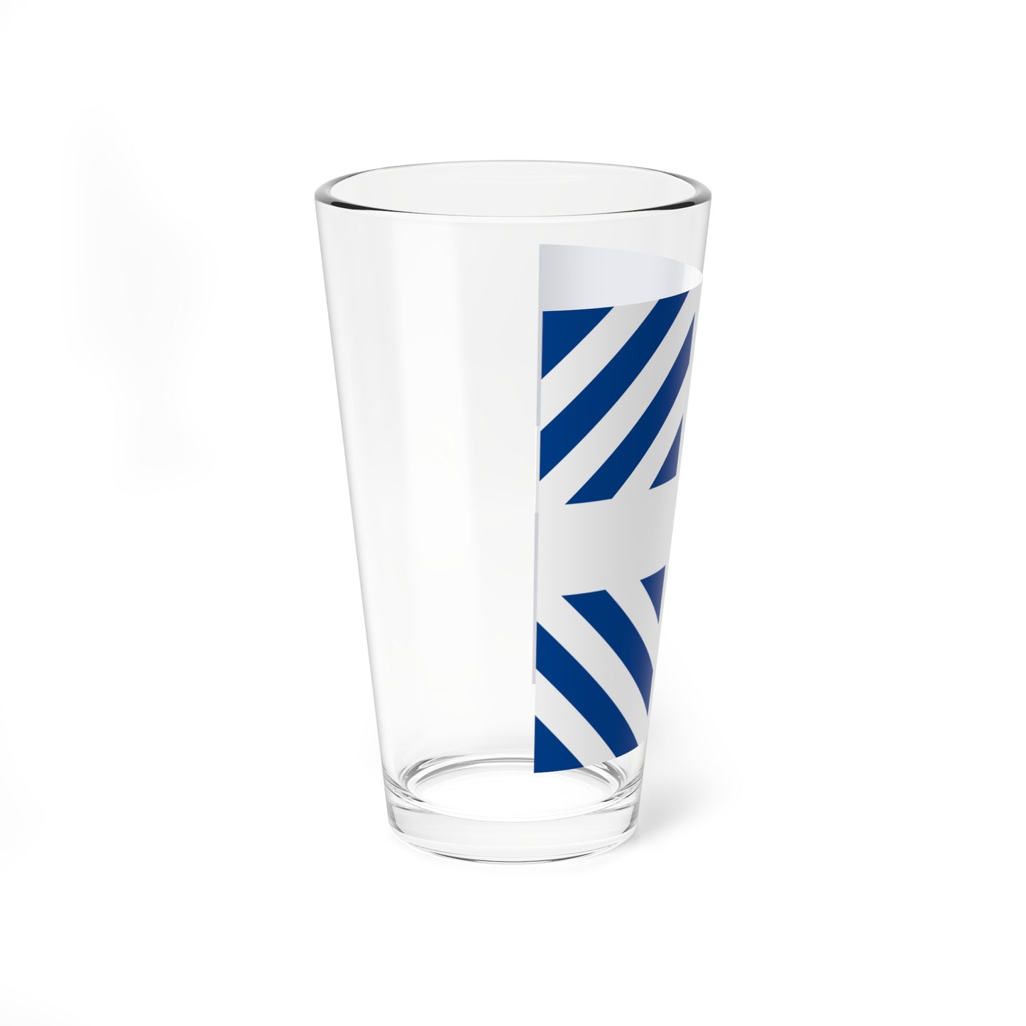 Naval rank flag of the Minister of Defence of Greece (Greece) Pint Glass 16oz