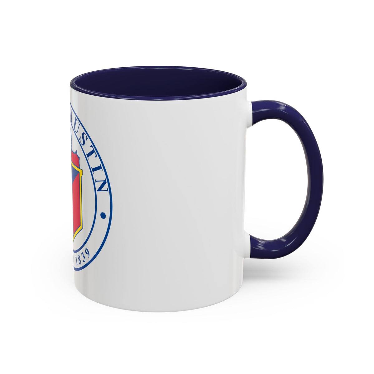 Seal of Austin TX - Accent Coffee Mug