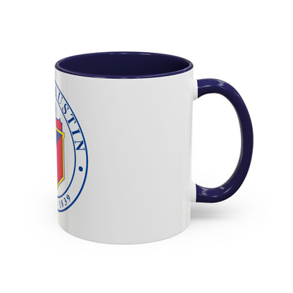 Seal of Austin TX - Accent Coffee Mug